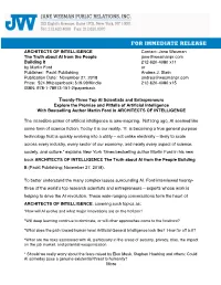 Architects of Intelligence Release