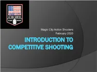 Introduction to Competitive Shooting
