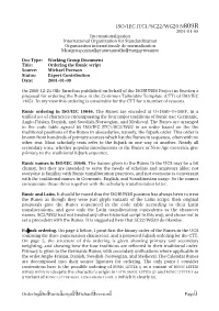 Iso/Iec Jtc1/Sc22/Wg20 N809r