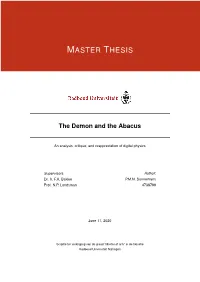Master Thesis