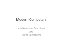 Modern Computers