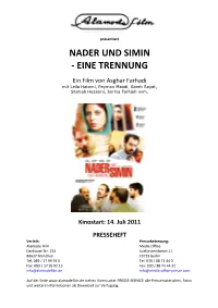 Nader Und Simin - Eine Trennung
