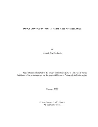 Pappus Configurations in Finite Hall Affine Planes