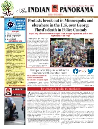 Protests Break out in Minneapolis and Elsewhere in the U.S. Over George