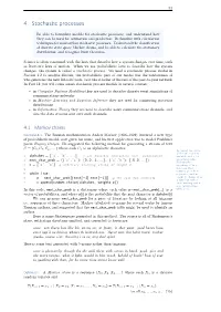 4. Stochas C Processes