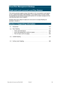 Flood Risk Management Strategy Clyde and Loch Lomond Local Plan