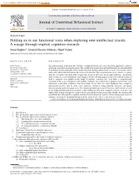 A Voyage Through Implicit Cognition Research