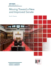 Moving Toward a New and Improved Senate