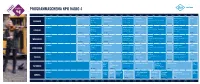 Programmaschema Npo Radio 4