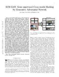 Semi-Supervised Cross-Modal Hashing by Generative Adversarial Network Jian Zhang, Yuxin Peng and Mingkuan Yuan