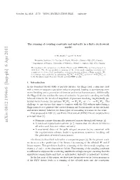 The Running of Coupling Constants and Unitarity in a Finite Electroweak Model