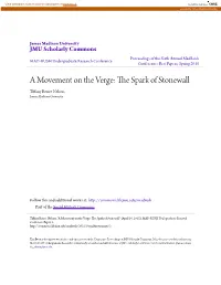 The Spark of Stonewall