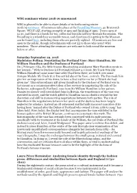 2019 Seminar Series