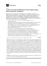 A New Concept for Kilotonne Scale Liquid Argon Time Projection Chambers