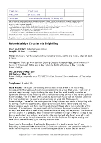 Robertsbridge Circular Via Brightling