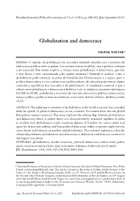 Globalization and Democracy