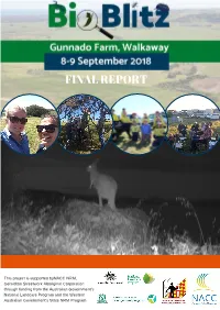 Gunnado Farm Bioblitz Results Compressed