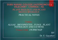 Practical Notes