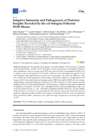 Insights Provided by the Α4–Integrin Deficient NOD Mouse