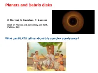 Planets and Debris Disks