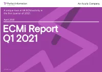 Ecmi Report Q1 2021