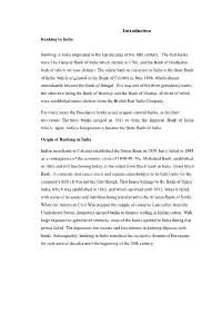 Introduction Banking in India