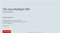 The Java Hotspot VM Under the Hood