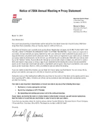 AEP Proxy Statement and Appendix A
