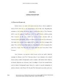 CHAPTER 2 LITERATURE REVIEW 2.1 Theoretical Framework in This