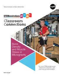 Bone Density and Muscle Stress in Microgravity