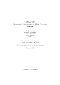 GCLC Manual and Help ﬁle and for Many Useful Insights and Com- Ments (2005); 88 D Acknowledgements