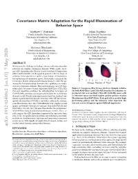 Covariance Matrix Adaptation for the Rapid Illumination of Behavior Space