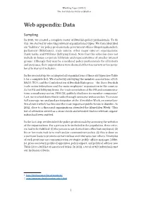 Web Appendix: Data
