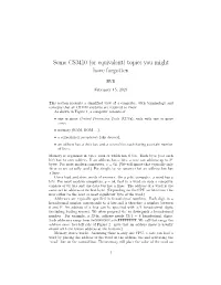 Background Document