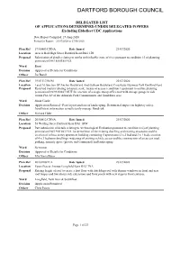 Decisions Taken Under Delegated Powers PDF 127 KB