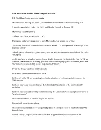 Raw Notes from Elonka Dunin and John Wilson