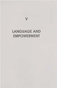 V Language and Empowerment