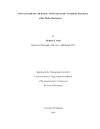 Barriers, Boundaries, and Borders: an Investigation Into Transgender Experiences