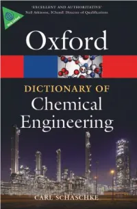 Chemical Engineering