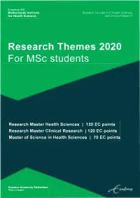 Research Themes Guide 2020