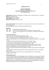 Curriculum Vitae