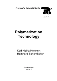 Kinetics of Different Methods of Polymerization
