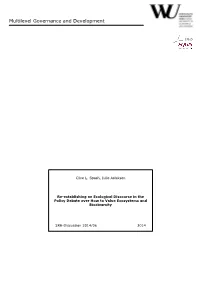 Multilevel Governance and Development