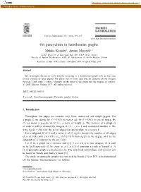 On Pancyclism in Hamiltonian Graphs