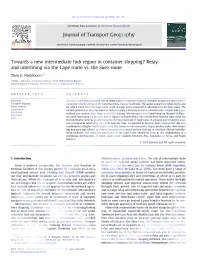 Towards a New Intermediate Hub Region in Container Shipping? Relay and Interlining Via the Cape Route Vs