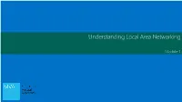 Understanding Local Area Networking