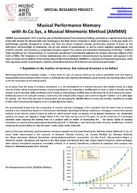 AMM Study with Arcosys 2018