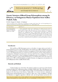 Antrocom Journal of Anthropology