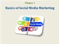 Basics of Social Media Marketing Objectives