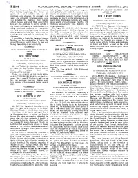 CONGRESSIONAL RECORD — Extensions of Remarks September 9, 2015 Themselves to Serving the West Side of Aurora